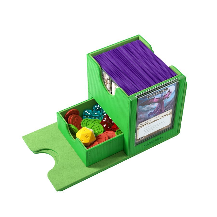Gamegenic Deck Box: Sidekick Pro XL: Green - GamesLand Canada