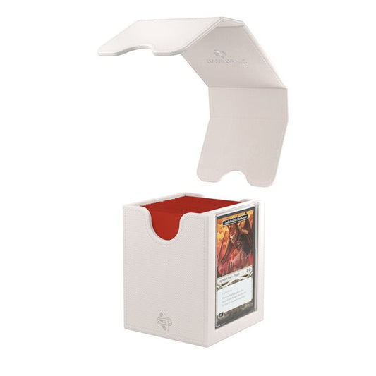 Gamegenic Deck Box: Squire Plus XL: White (100 ct) - GamesLand Canada