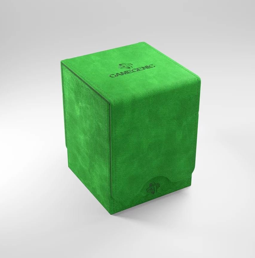 Gamegenic Deck Box: Squire XL: Green (100 ct) - GamesLand Canada