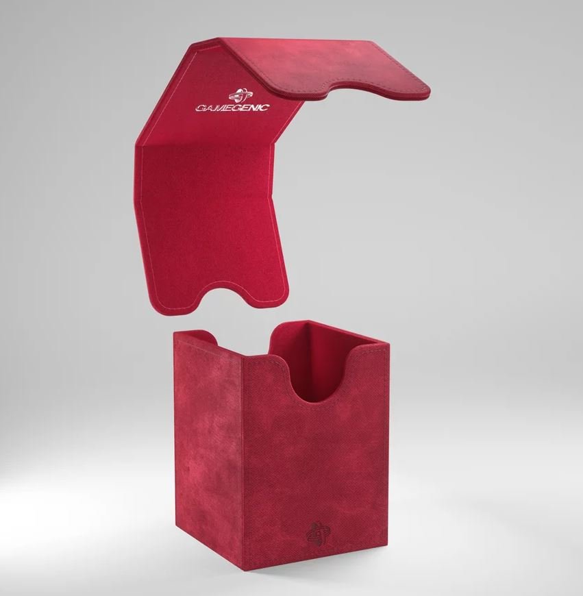 Gamegenic Deck Box: Squire XL: Red (100 ct) - GamesLand Canada