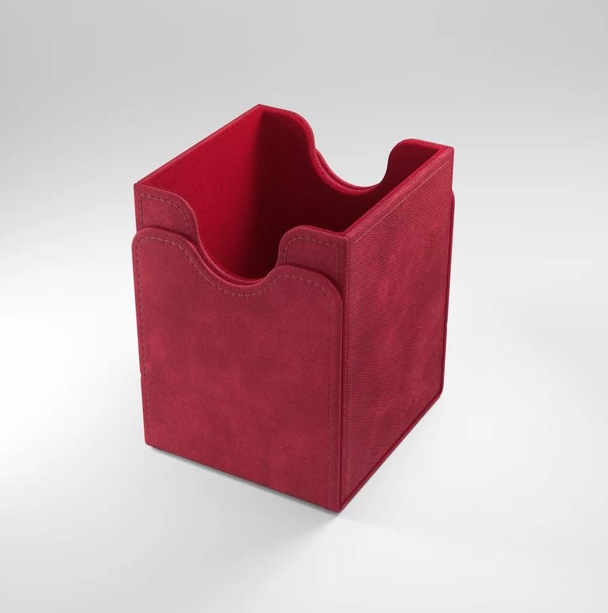 Gamegenic Deck Box: Squire XL: Red (100 ct) - GamesLand Canada