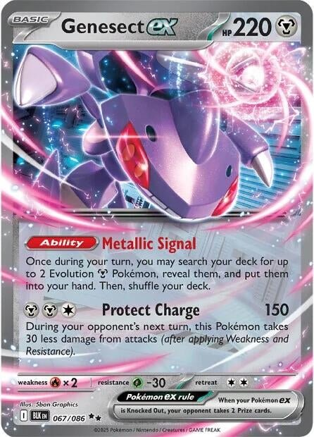 Genesect ex (067/086) (BLK) - GamesLand Canada
