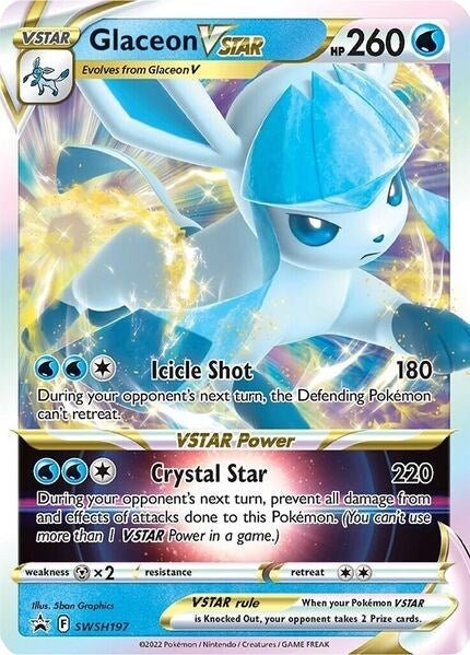 Glaceon VSTAR - SWSH197 (SWSH197) (SWSD) - GamesLand Canada