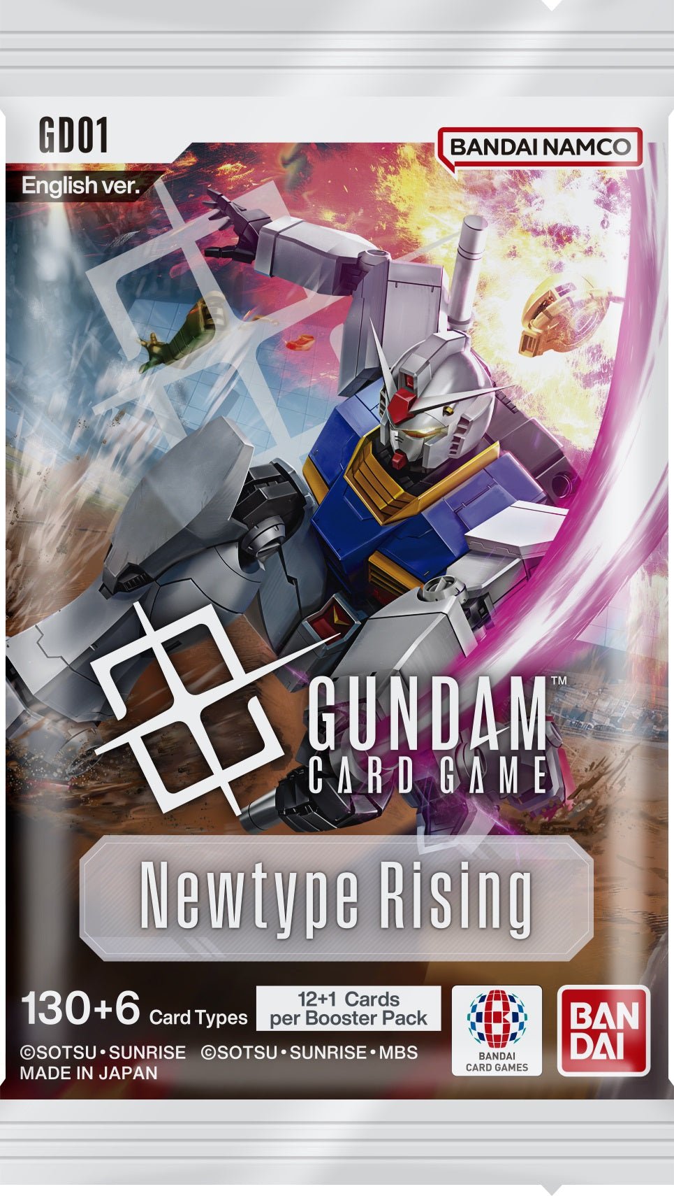 GUNDAM CG GD-01 NEWTYPE RISING BOOSTER BOX - GamesLand Canada - Bandai