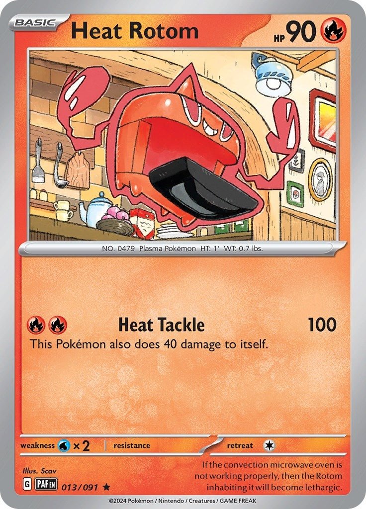 Heat Rotom (013/091) (SV: Paldean Fates) (PAF) - GamesLand Canada