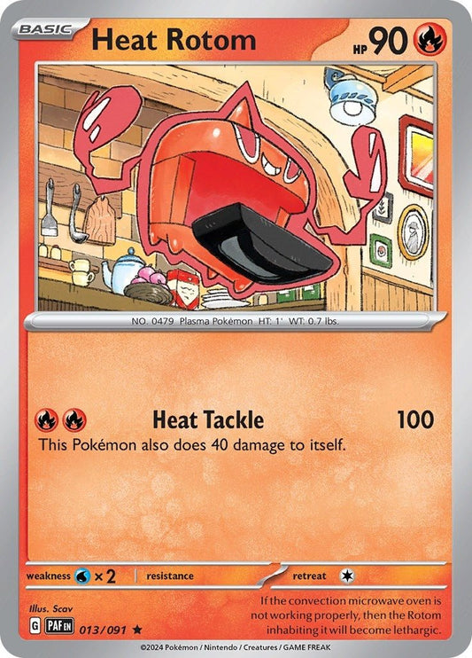 Heat Rotom (013/091) (SV: Paldean Fates) (PAF) - GamesLand Canada