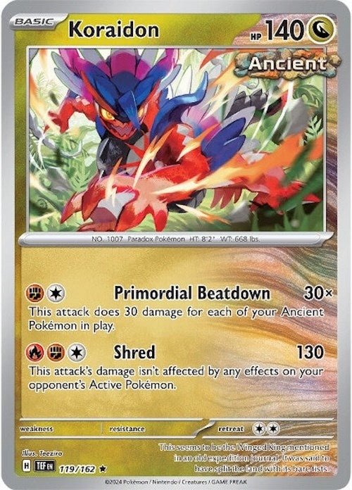 Koraidon (119/162) (TEF) - GamesLand Canada