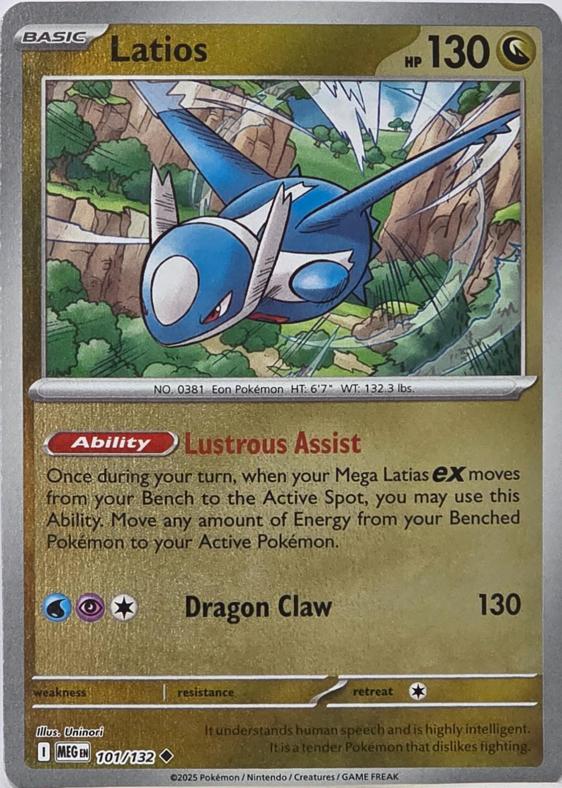 Latios (101/132) (MEG) - GamesLand Canada