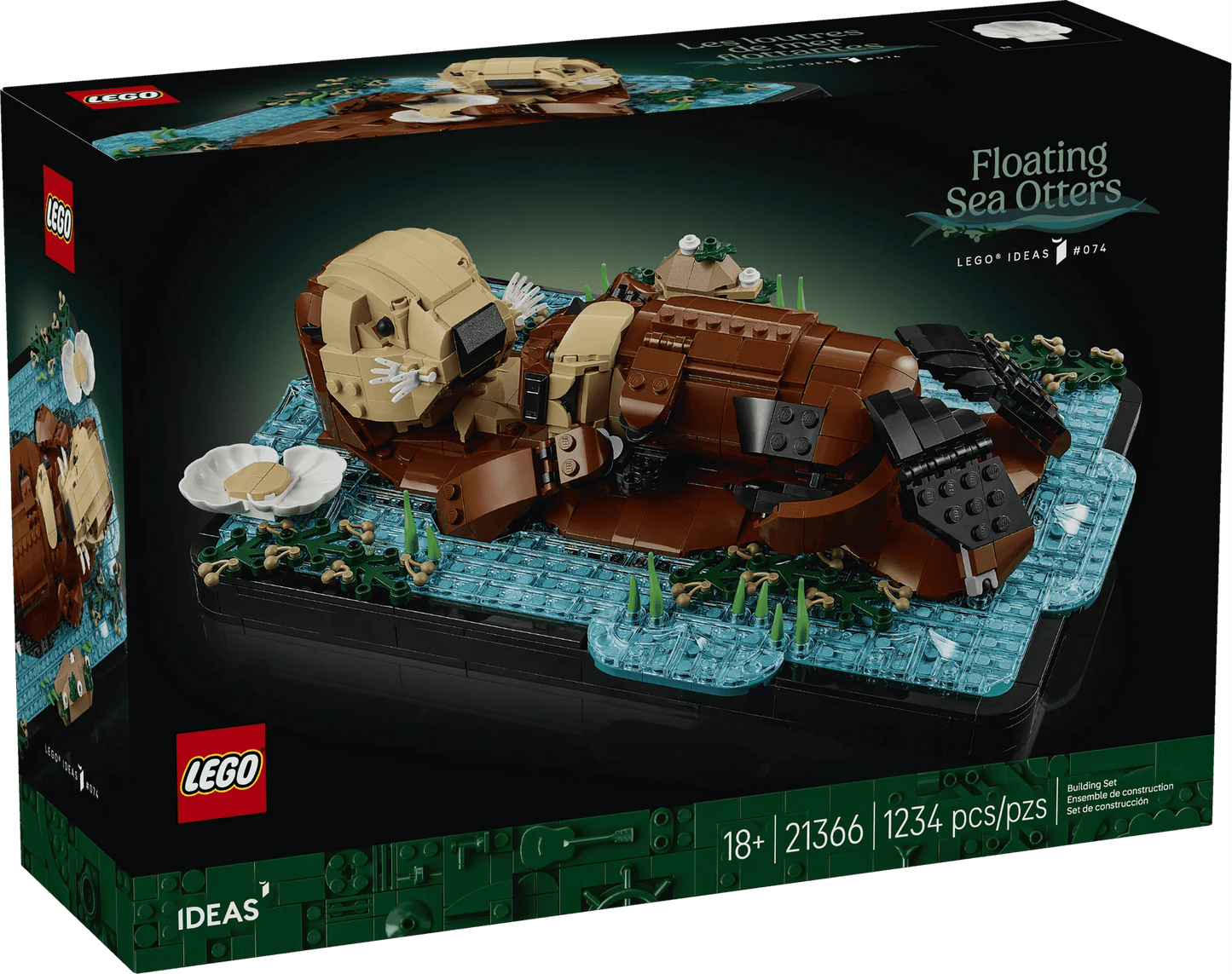LEGO® Floating Sea Otters - 21366 - GamesLand Canada