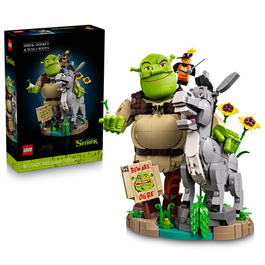 LEGO® Shrek, Donkey & Puss in Boots - 72423 - GamesLand Canada