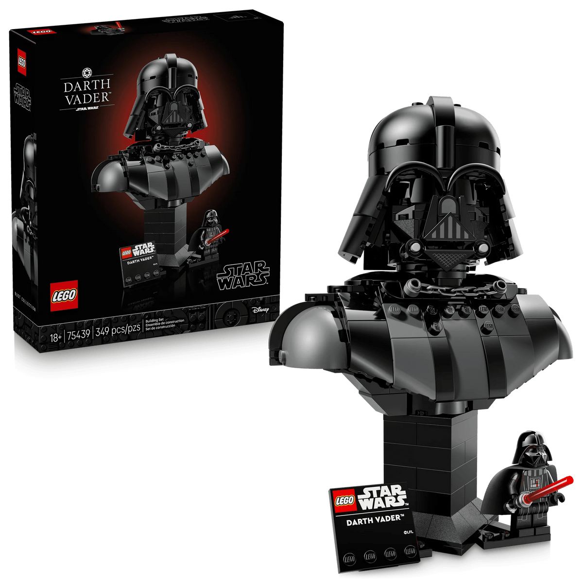 LEGO® Star Wars™ Darth Vader Bust - 75439 - GamesLand Canada