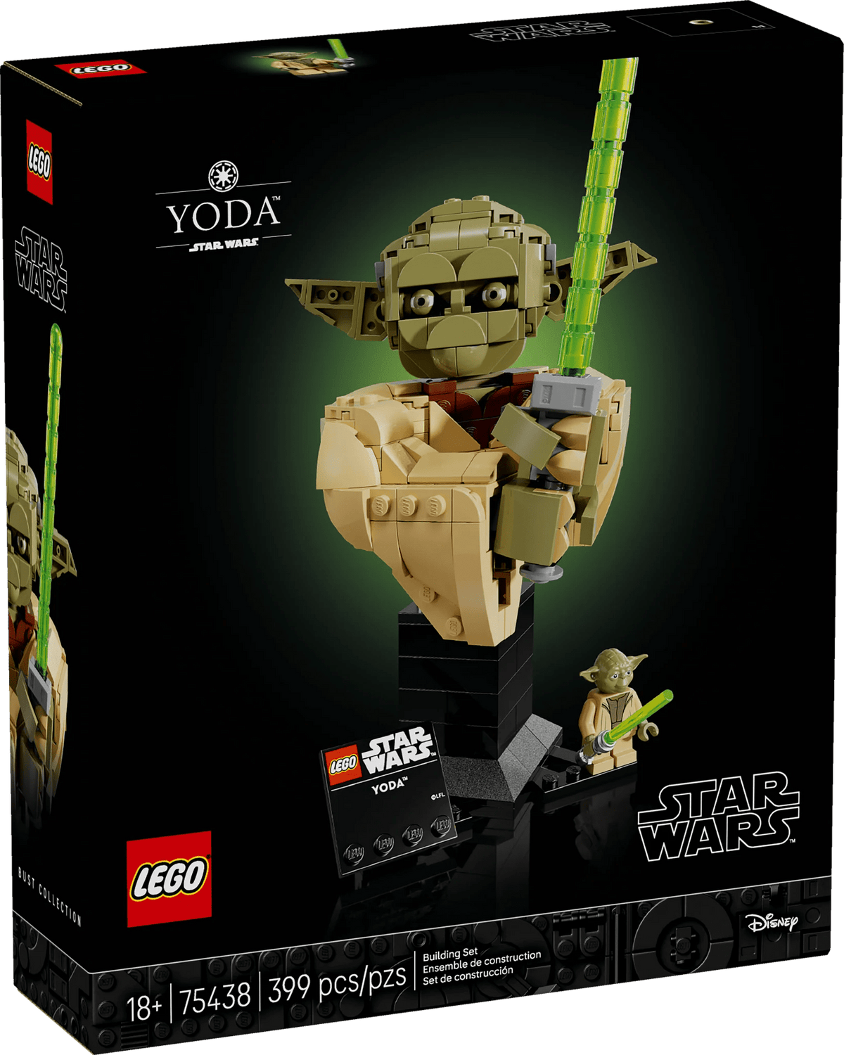 LEGO® Star Wars™ Yoda Bust - 75438 - GamesLand Canada