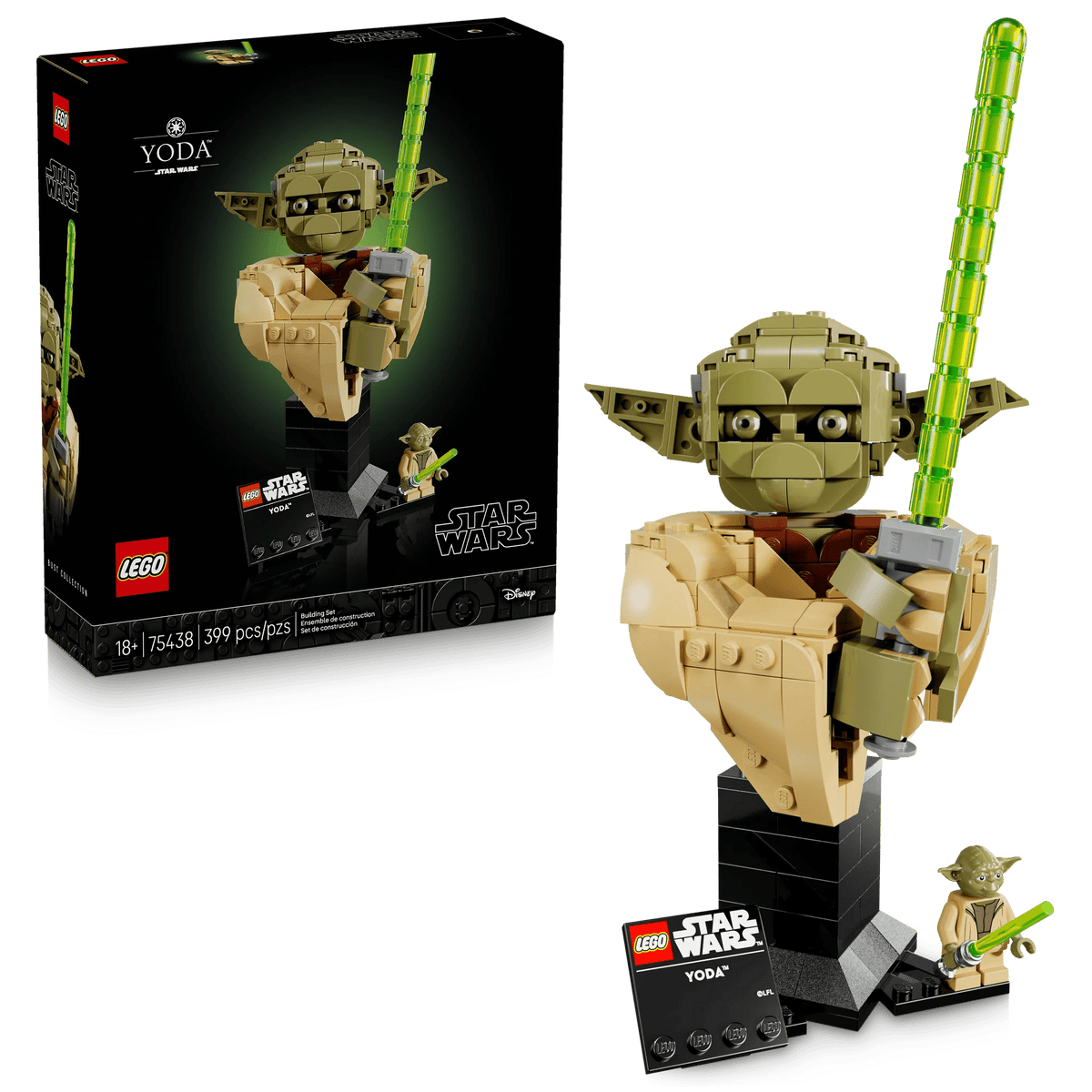 LEGO® Star Wars™ Yoda Bust - 75438 - GamesLand Canada