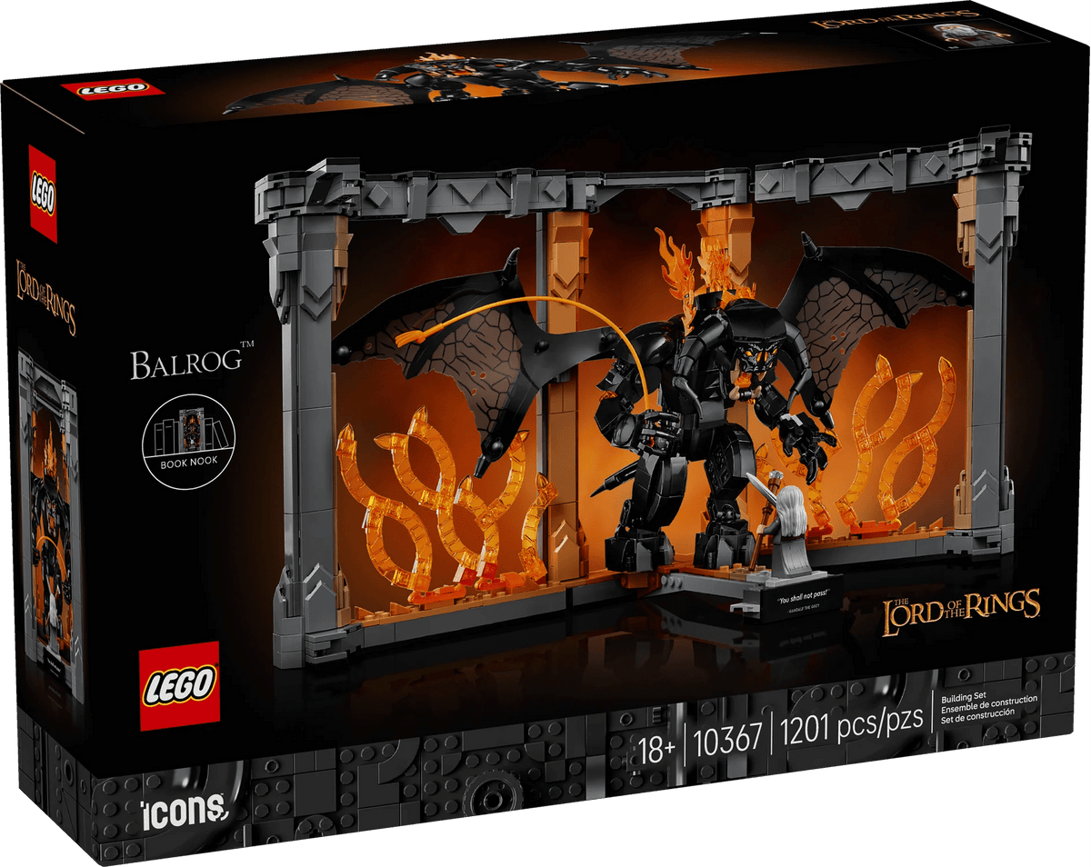 LEGO® The Lord of the Rings: Balrog™ Book Nook - 10367 - GamesLand Canada