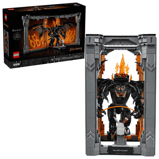 LEGO® The Lord of the Rings: Balrog™ Book Nook - 10367 - GamesLand Canada