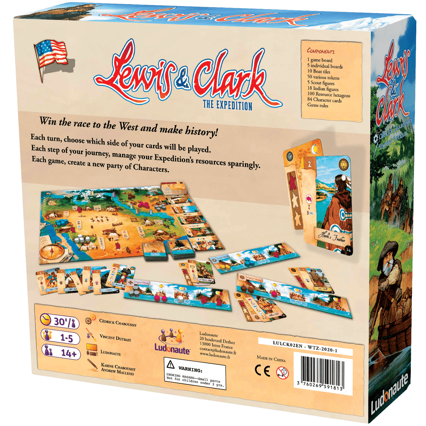 LEWIS AND CLARK: THE EXPEDITION 2ND EDITION - GamesLand Canada