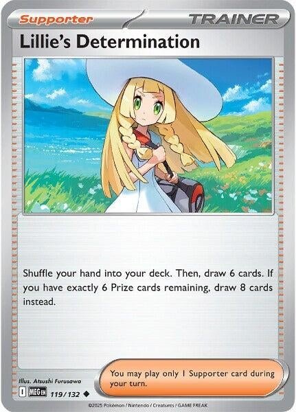 Lillie's Determination (119/132) (ME01: Mega Evolution) (MEG) - GamesLand Canada