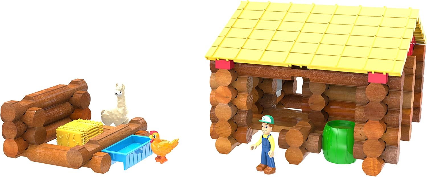 LINCOLN LOGS - 102PC FUN ON THE FARM - GamesLand Canada