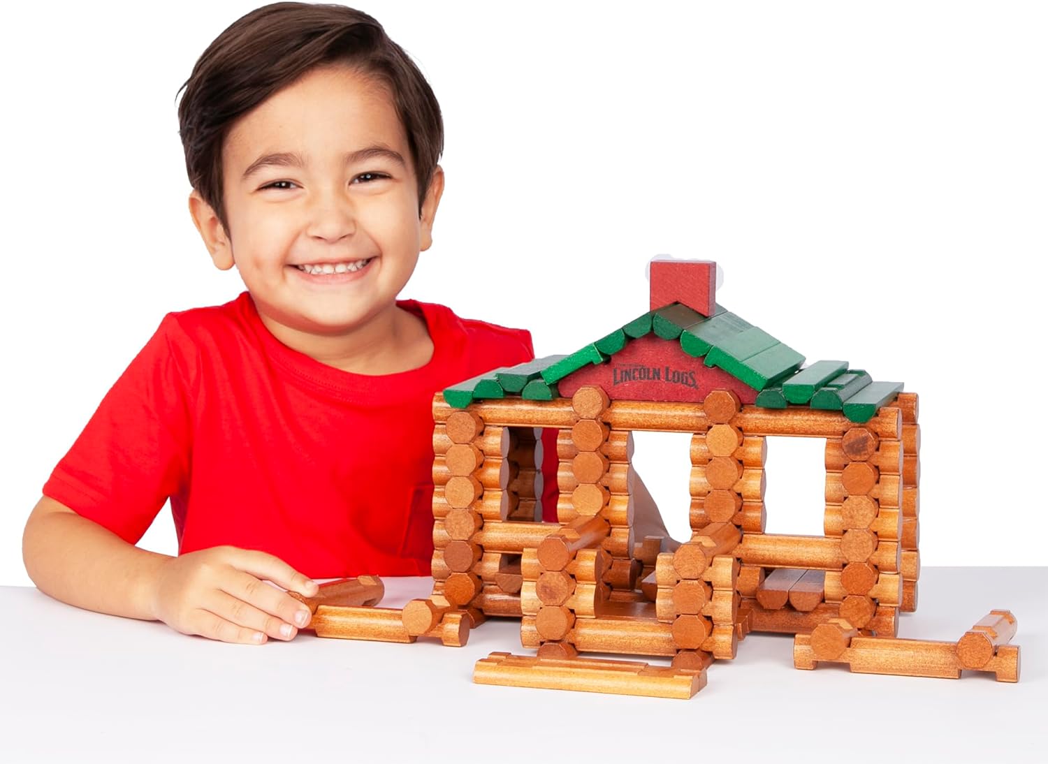 LINCOLN LOGS - 111PC 100TH ANNIVERSARY TIN - GamesLand Canada