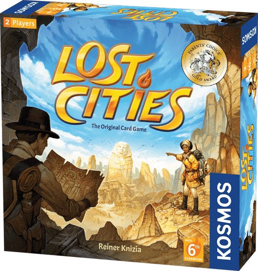 Lost Cities - Card Game - With 6th Expedition - GamesLand Canada