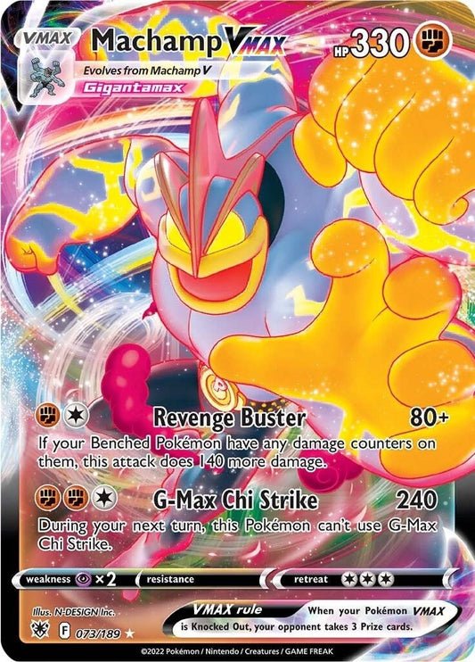 Machamp VMAX (073/189) (SWSH10) - GamesLand Canada