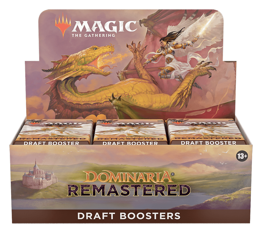 MAGIC THE GAHTHERING: Dominaria Remastered - Draft Booster Box - GamesLand Canada