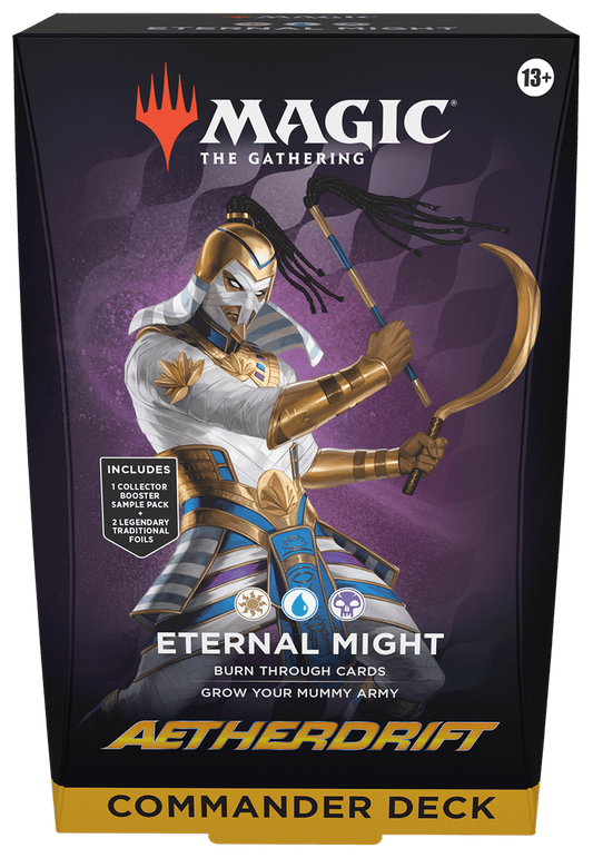 Magic: The Gathering Aetherdrift Commander Deck - Eternal Might - GamesLand Canada