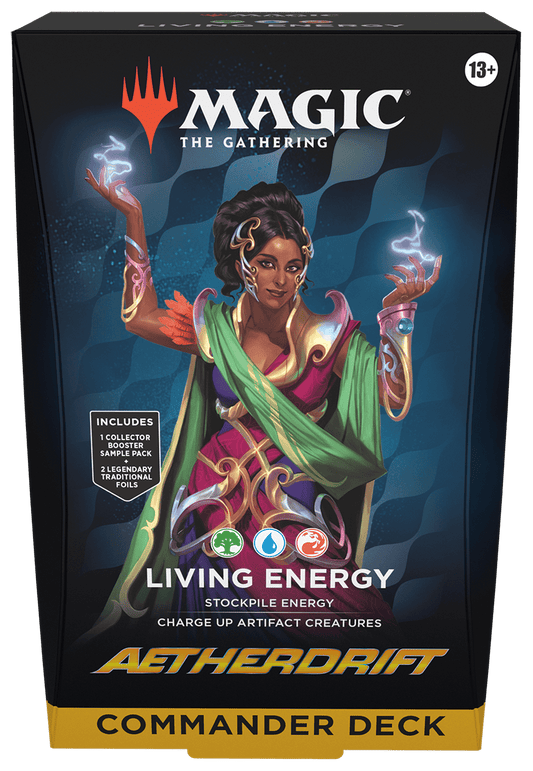 Magic: The Gathering Aetherdrift Commander Deck - Living Energy - GamesLand Canada