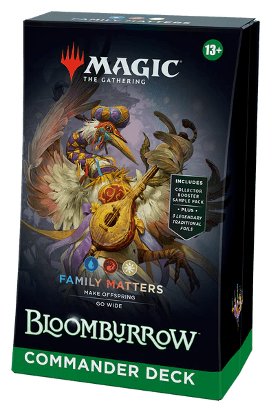 MAGIC THE GATHERING: Bloomburrow - Commander Decks - Family Matters - GamesLand Canada