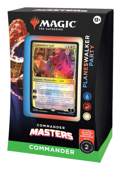 Magic The Gathering: Commander Masters - Commander Deck - Planeswalker Party - GamesLand Canada