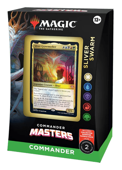 Magic The Gathering: Commander Masters - Commander Deck - Sliver Swarm - GamesLand Canada