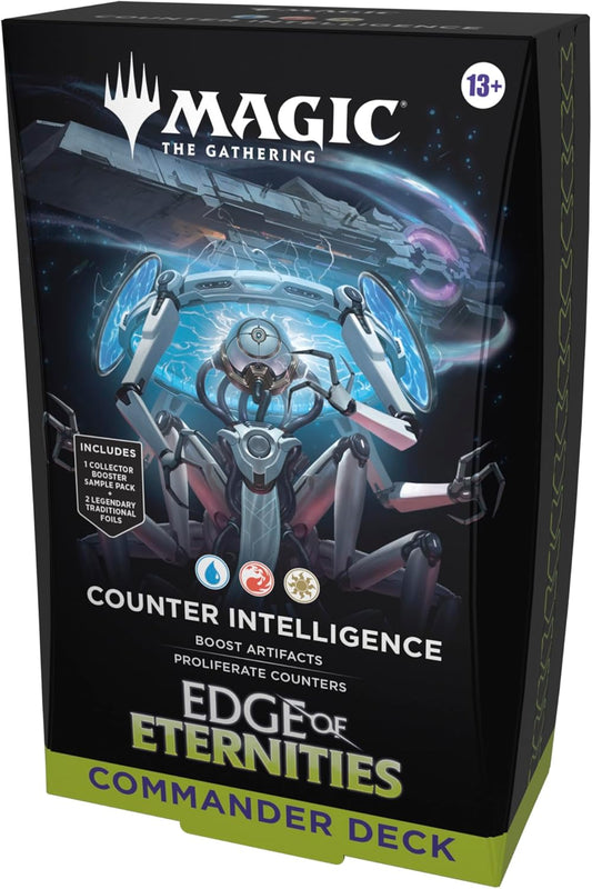 MAGIC THE GATHERING: EDGE OF ETERNITIES COMMANDER DECK - COUNTER INTELLIGENCE - GamesLand Canada