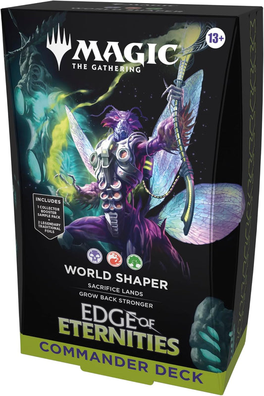 MAGIC THE GATHERING: EDGE OF ETERNITIES COMMANDER DECK - WORLD SHAPER - GamesLand Canada