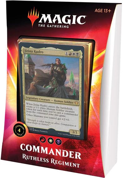 Magic: The Gathering Ikoria Commander Deck - Ruthless Regiment - GamesLand Canada