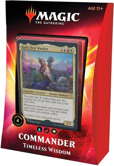 Magic: The Gathering Ikoria Commander Deck - Timeless Wisdom - GamesLand Canada