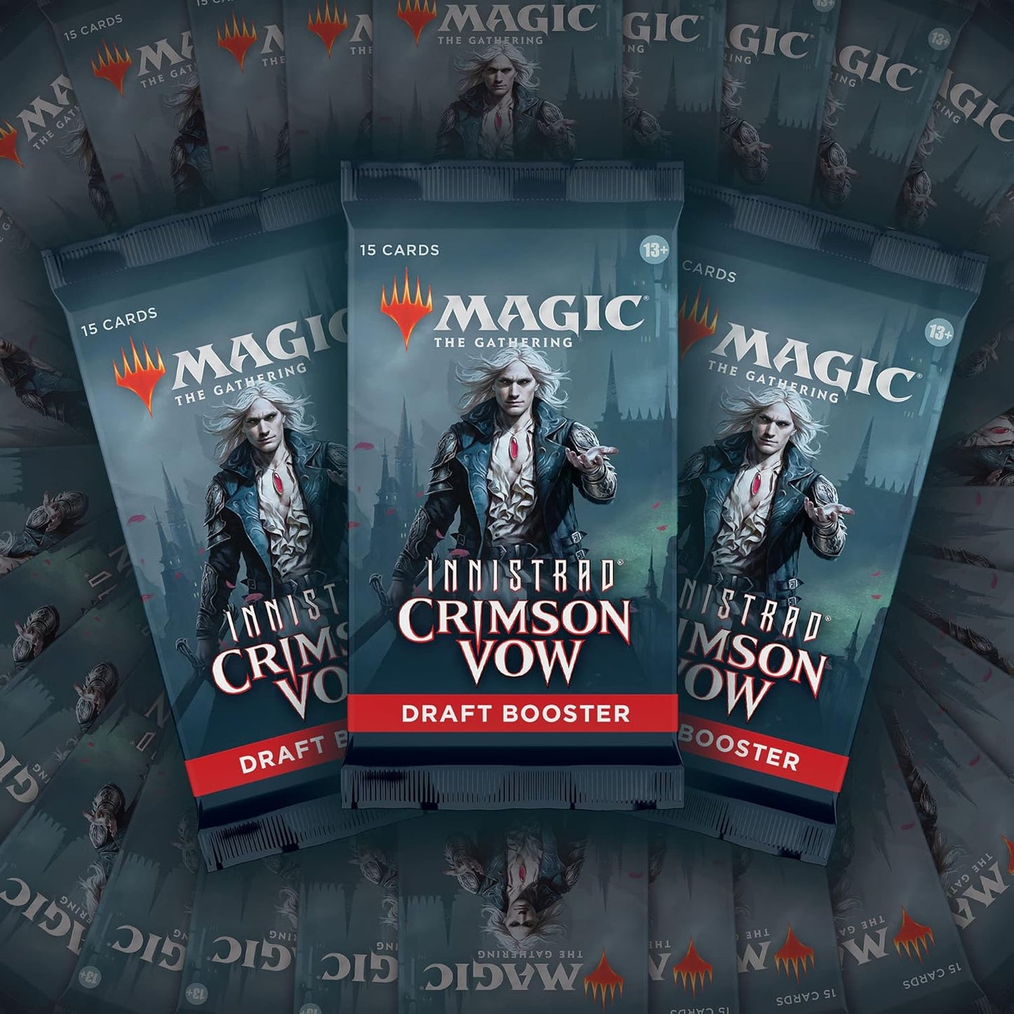 MAGIC THE GATHERING INNISTRAD CRIMSON VOW DRAFT BOOSTER PACK (random pack) - GamesLand Canada