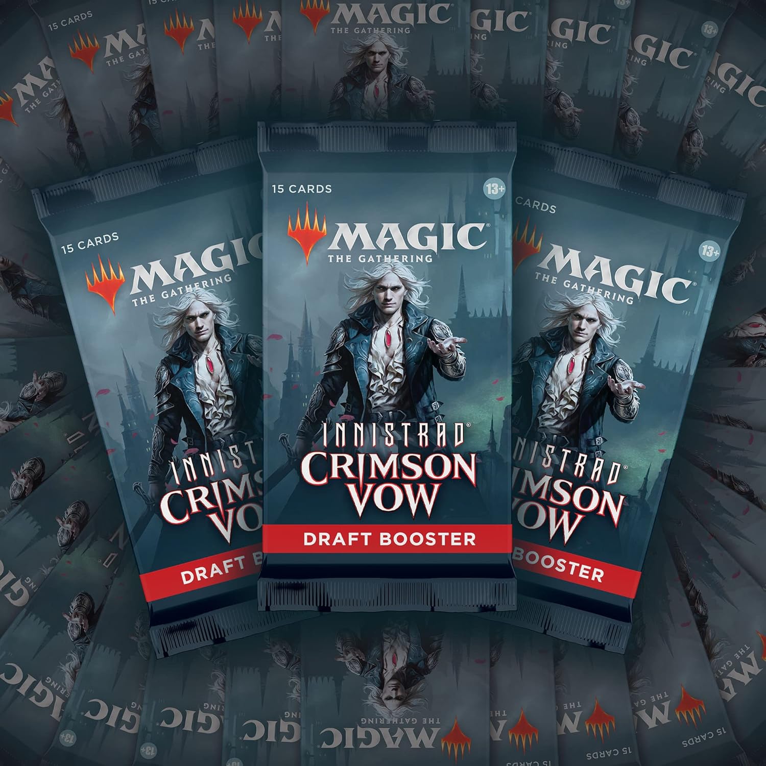 MAGIC THE GATHERING INNISTRAD CRIMSON VOW DRAFT BOOSTER PACK (random pack) - GamesLand Canada