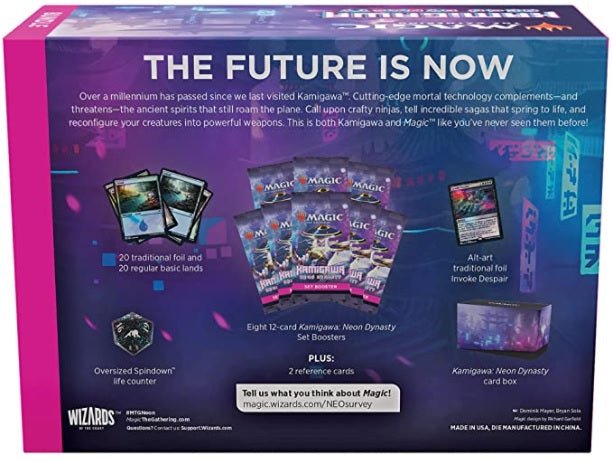 MAGIC THE GATHERING: KAMIGAWA NEON DYNASTY BUNDLE - GamesLand Canada