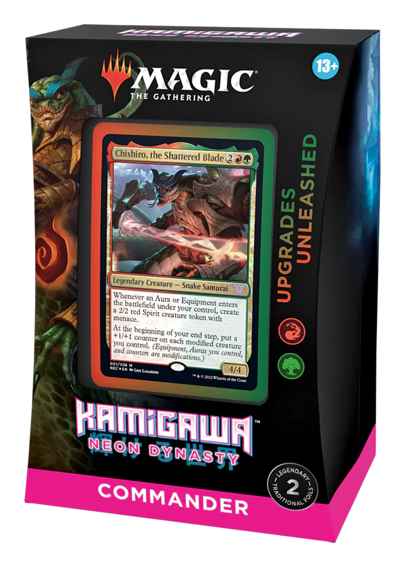 Magic The Gathering Kamigawa: Neon Dynasty - Commander Deck - Upgrades Unleashed - GamesLand Canada