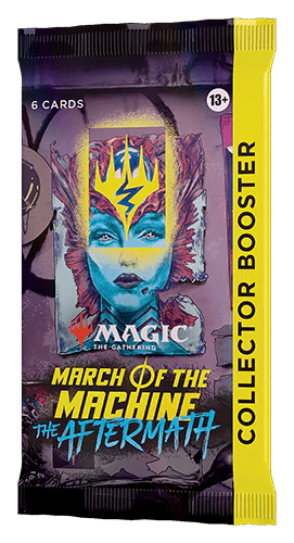 MAGIC THE GATHERING: MARCH OF THE MACHINE AFTERMATH COLLECTOR BOOSTER PACK - GamesLand Canada