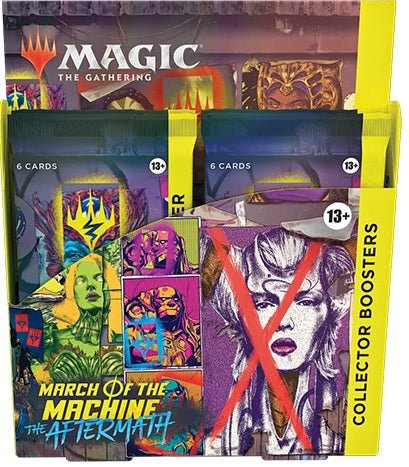 MAGIC THE GATHERING: MARCH OF THE MACHINE AFTERMATH COLLECTOR BOOSTER PACK - GamesLand Canada