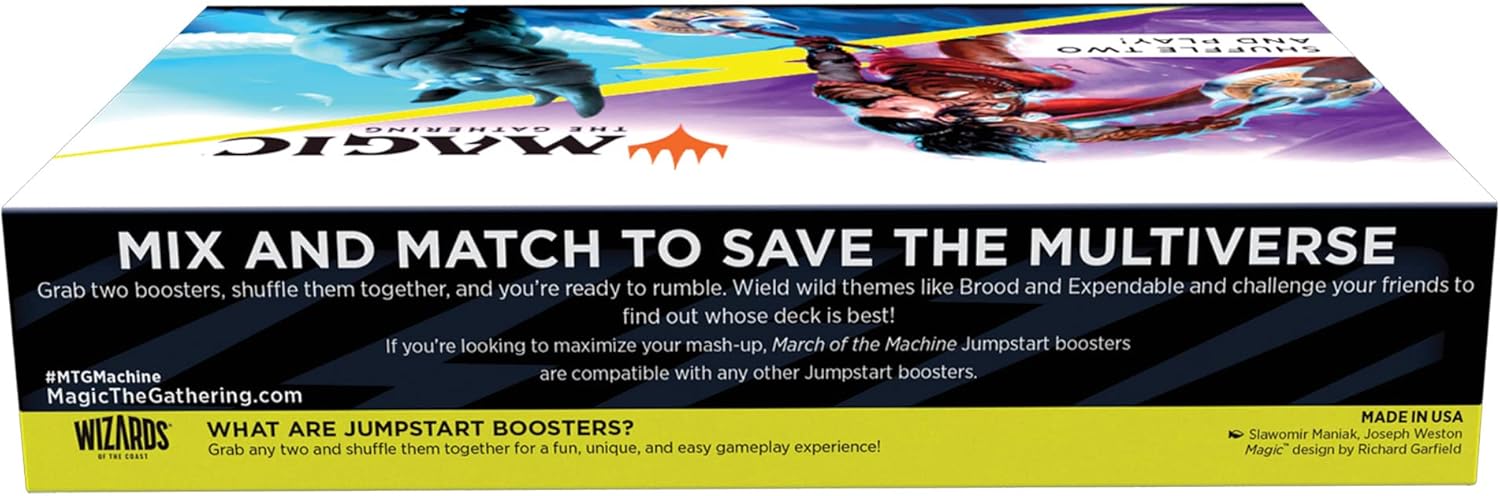 MAGIC THE GATHERING: MARCH OF THE MACHINE JUMPSTART BOOSTER PACK - GamesLand Canada