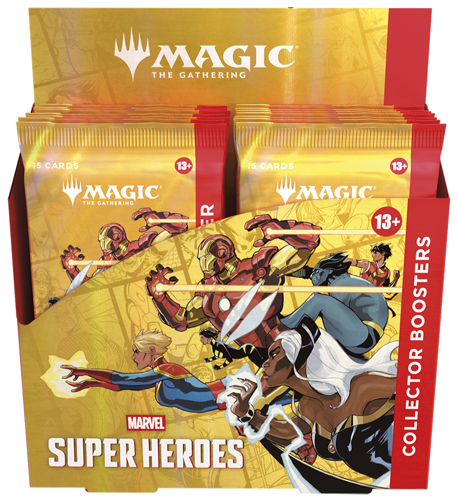 MAGIC THE GATHERING: MARVEL SUPER HEROES COLLECTOR BOOSTER (PRE - ORDER) - GamesLand Canada