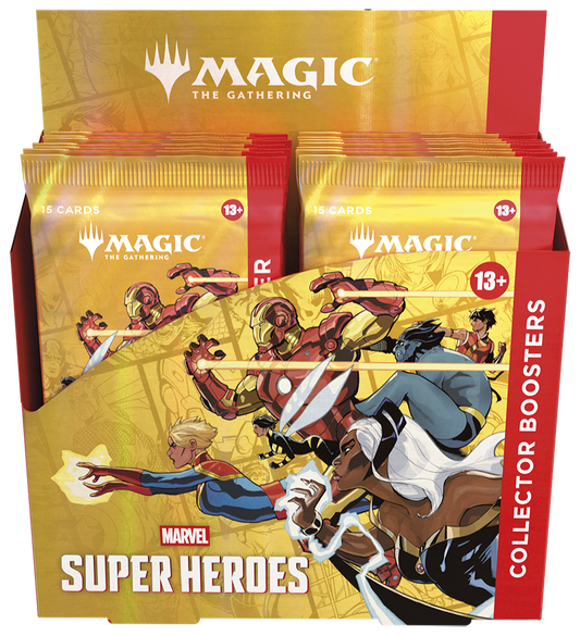 MAGIC THE GATHERING: MARVEL SUPER HEROES COLLECTOR BOOSTER (PRE - ORDER) - GamesLand Canada