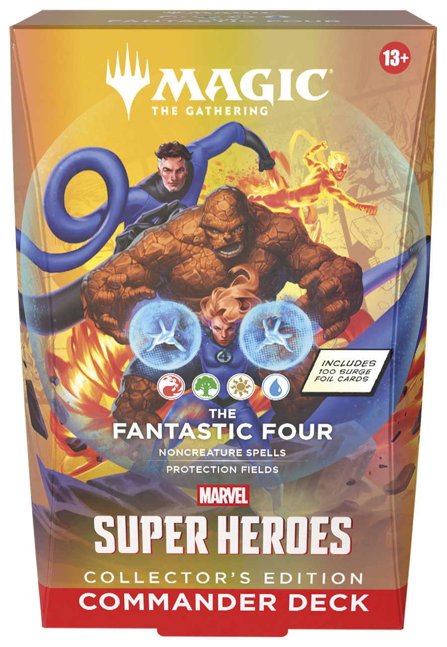 MAGIC THE GATHERING: MARVEL SUPER HEROES COMMANDER COLLECTORS EDITION - SET OF 4 (Pre - Order) - GamesLand Canada