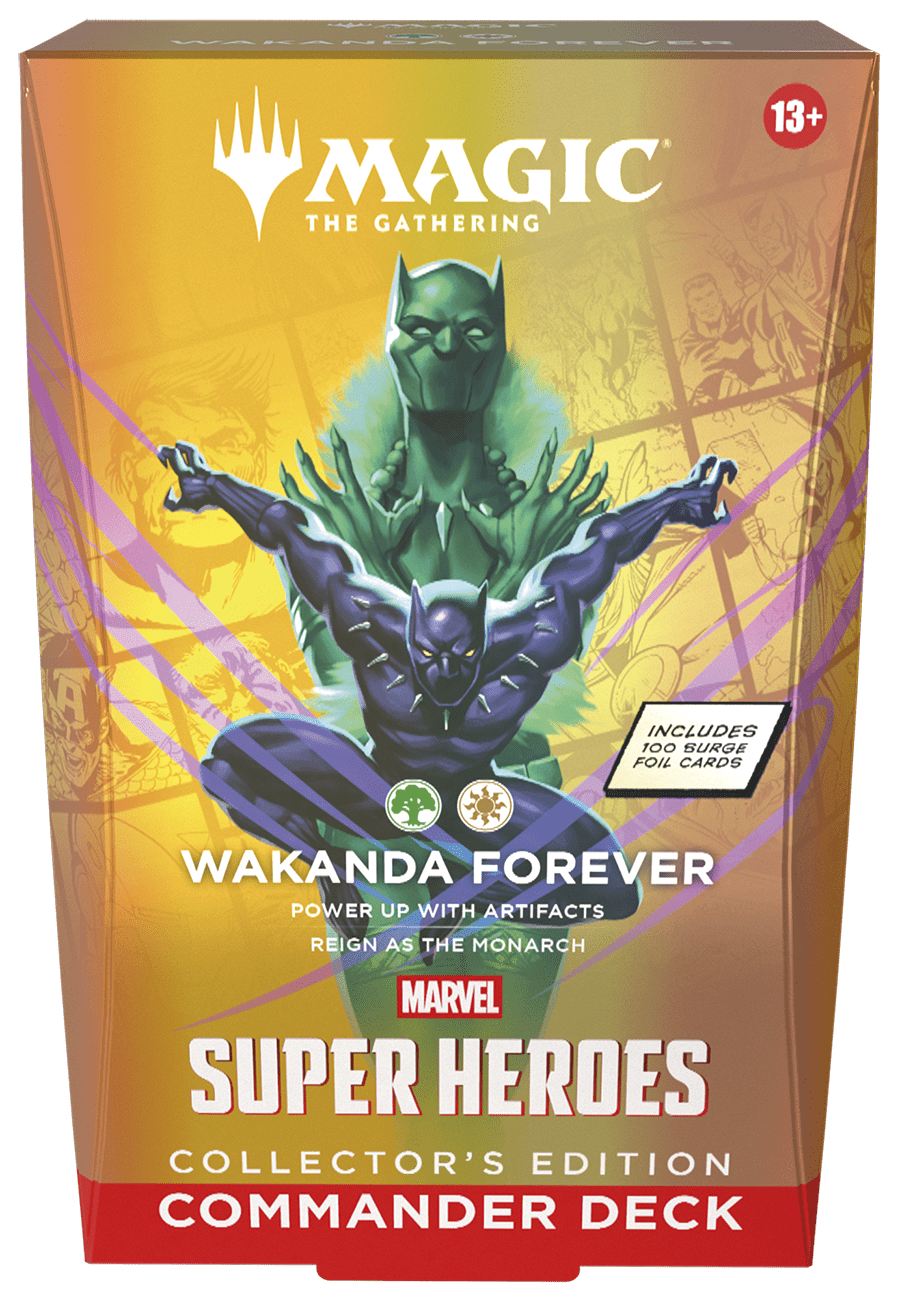 MAGIC THE GATHERING: MARVEL SUPER HEROES COMMANDER COLLECTORS EDITION - SET OF 4 (Pre - Order) - GamesLand Canada