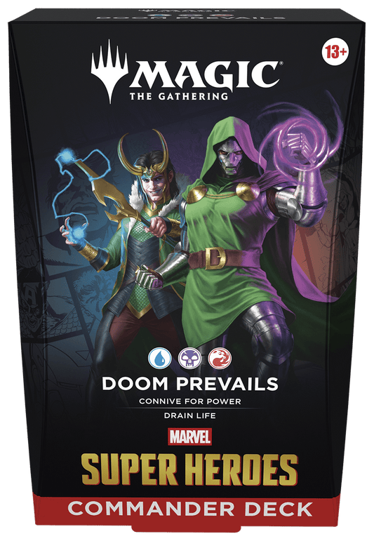 MAGIC THE GATHERING: MARVEL SUPER HEROES COMMANDER DECK - DOOM PREVAILS - GamesLand Canada