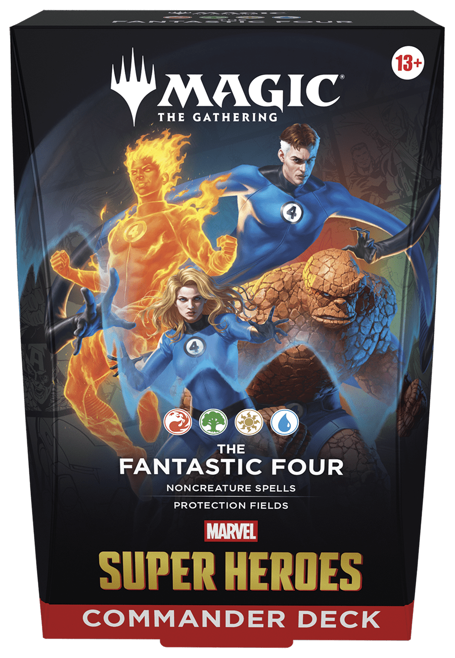 MAGIC THE GATHERING: MARVEL SUPER HEROES COMMANDER DECK - THE FANTASTIC FOUR - GamesLand Canada