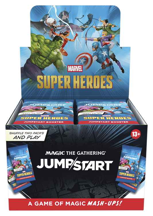 MAGIC THE GATHERING: MARVEL SUPER HEROES JUMPSTART BOOSTER BOX (PRE - ORDER) - GamesLand Canada