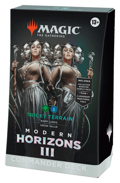 MAGIC THE GATHERING : Modern Horizons 3 - Commander Deck - Tricky Terrain - GamesLand Canada
